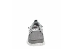 Reef Mens Swellsole Pier Boat Shoe - Grey -Cheap Shoes Store US 01 502369 02