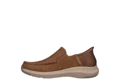 Skechers Mens Slip-ins Parson Slip On Sneaker - Brown -Cheap Shoes Store US 01 502402 02