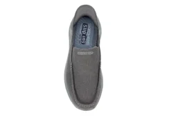 Skechers Mens Slip-ins Parson Slip On Sneaker - Grey -Cheap Shoes Store US 01 502403 05
