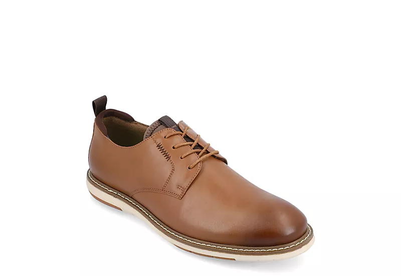 Vance Co Mens Thad Derby Oxford - Tan 1 Vance Co Mens Thad Derby Oxford - Tan