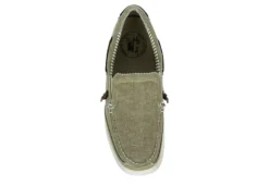 Margaritaville Mens Dock Slip On Boat Shoe - Tan -Cheap Shoes Store US 01 502734 05