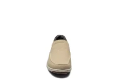Florsheim Mens Lakeside Canvas Moc Toe Slip On Oxford - Sand -Cheap Shoes Store US 01 502786 02