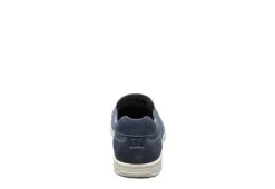 Florsheim Mens Lakeside Canvas Moc Toe Slip On Oxford - Navy -Cheap Shoes Store US 01 502787 04