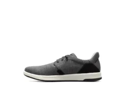 Florsheim Mens Crossover Canvas Plain Toe Slip On Sneaker - Black -Cheap Shoes Store US 01 502870 03