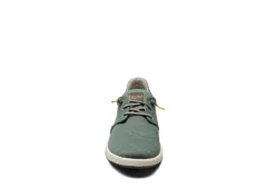 Florsheim Mens Crossover Canvas Plain Toe Slip On Sneaker - Green -Cheap Shoes Store US 01 502872 02