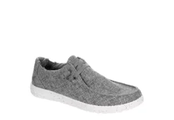 Skechers Mens Melson-chad Slip On Sneaker - Grey