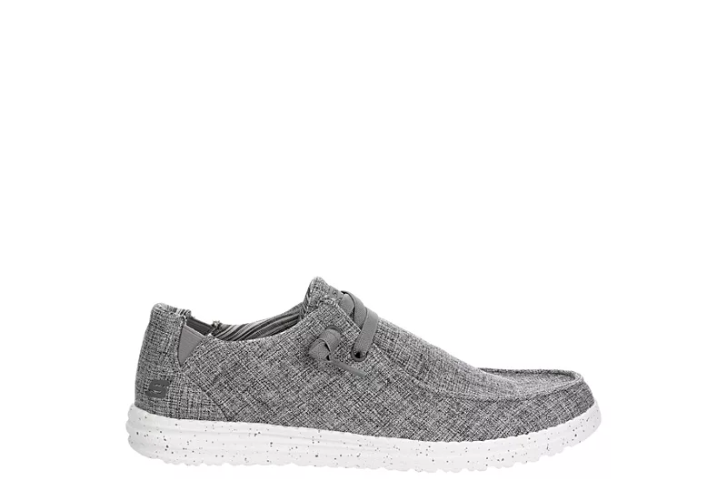 Skechers Mens Melson-chad Slip On Sneaker - Grey 2 Skechers Mens Melson-chad Slip On Sneaker - Grey - Image 2