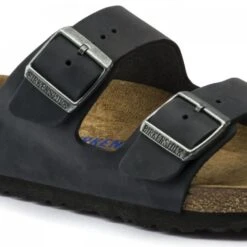Birkenstock Women's Arizona Oiled Nubuck Leather In Black (Narrow Width) 11 Birkenstock Women's Arizona Oiled Nubuck Leather In Black (Narrow Width) -Cheap Shoes Store a r arizona 752483 8 1100x