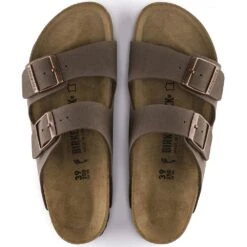 Birkenstock Arizona Birkibuc In Mocha (Narrow Width) -Cheap Shoes Store b i birkenstock arizona birko flor mocha 151183 4 1100x