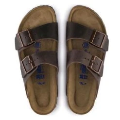 Birkenstock Arizona Softbed Oiled Leather In Habana -Cheap Shoes Store b i birkenstock arizona softbed oiled leather habana 452761 4 1100x