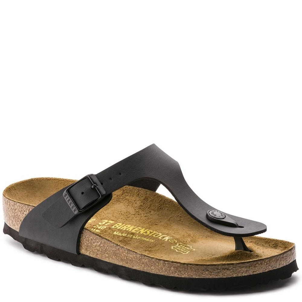 Birkenstock Gizeh Birko-Flor In Black 2 Birkenstock Gizeh Birko-Flor In Black - Image 2