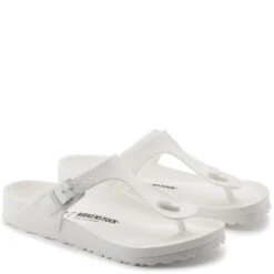 Birkenstock Women's Gizeh EVA In White -Cheap Shoes Store b i birkenstock gizeh eva white 128403 3 1100x