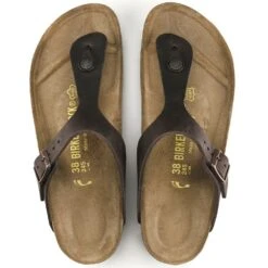 Birkenstock Gizeh Oiled Leather In Habana -Cheap Shoes Store b i birkenstock gizeh oiled leahter havana 743833 4 1100x