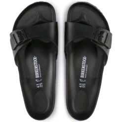 Birkenstock Women's Madrid EVA In Black (Narrow Width) -Cheap Shoes Store b i birkenstock madrid eva black 128163 4 1100x
