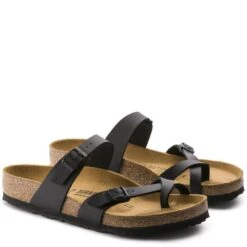 Birkenstock Mayari Birko-Flor In Black -Cheap Shoes Store b i birkenstock mayari birko flor black 71791 3 1100x