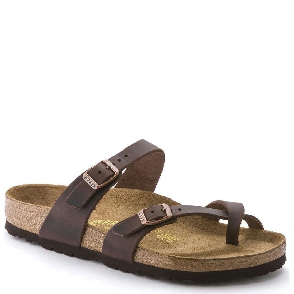 Birkenstock Women's Mayari Oiled Leather In Habana 2 Birkenstock Women's Mayari Oiled Leather In Habana - Image 2