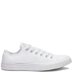 Converse Chuck Taylor All Star Mono Canvas Low Top In White Mono