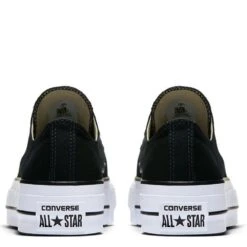 Converse Women's Chuck Taylor All Star Lift Low Top In Black -Cheap Shoes Store c o convers chuck taylor all star lift low top black 560250c 6 1100x