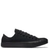 Converse Chuck Taylor All Star Mono Canvas Low Top In Black Monochrome