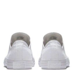 Converse Chuck Taylor All Star Mono Canvas Low Top In White Mono -Cheap Shoes Store c o converse chuck taylor all star monochrome canvas low top white 1u647 5 1100x