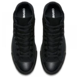 Converse Chuck Taylor All Star Mono Canvas High Top In Black Monochrome -Cheap Shoes Store c o converse chuck taylor all star monochrome high top black m3310 4 1100x