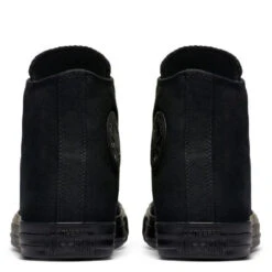 Converse Chuck Taylor All Star Mono Canvas High Top In Black Monochrome -Cheap Shoes Store c o converse chuck taylor all star monochrome high top black m3310 5 1100x