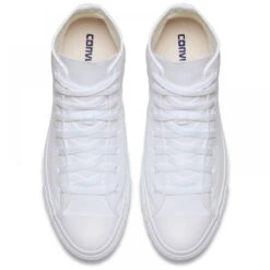 Converse Chuck Taylor All Star Mono Canvas High Top In White Monochrome -Cheap Shoes Store c o converse chuck taylor all star monochrome high top white 1u646 4 1100x