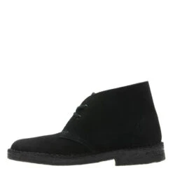 Clarks Women's Desert Boot In Black Suede -Cheap Shoes Store cl 26155524 1346 4 1100x