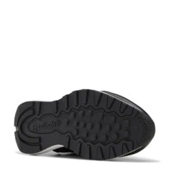 Reebok Women's Classic SP Vegan In Core Black/Pure Grey 7 -Cheap Shoes Store gx8692 3 footwear photography bottom view white 1100x