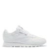 Reebok Women's Classic Leather In Cloud White/Cloud White/Pure Grey 3