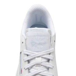Reebok Women's Court Peak In Ftwr White/Glass Blue/Rbbr White -Cheap Shoes Store gz2238 7 footwear photography detail view 1 white 1100x
