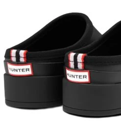 Hunter Women's Play Clogs In Black -Cheap Shoes Store ht wff1002rma 1052 4 1100x