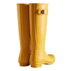 Hunter Women's Original Tall Rain Boots In Yellow -Cheap Shoes Store ht wft1000rma ryl k 3 1100x