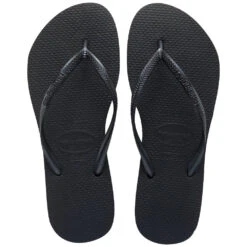 Havaianas Women's Slim Flip Flop In Black