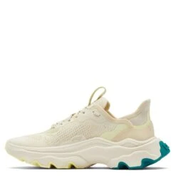 Sorel Women's Kinetic Breakthru Day Lace In Bleached Ceramic/White -Cheap Shoes Store so 1986301165 2125 3 1100x