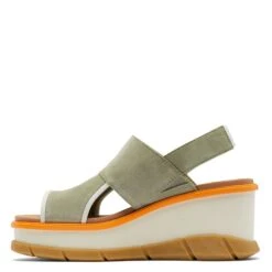 Sorel Women's Joanie III Slingback Wedge Sandal In Safari/Gum 16 -Cheap Shoes Store so 1988471348 2127 3 1100x