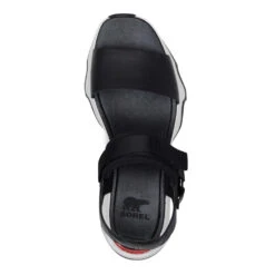 Sorel Women's Kinetic Y-Strap High Sandal In Black/White -Cheap Shoes Store so 2030461010 2129 4 1100x