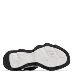 Sorel Women's Kinetic Y-Strap High Sandal In Black/White -Cheap Shoes Store so 2030461010 2129 5 1100x