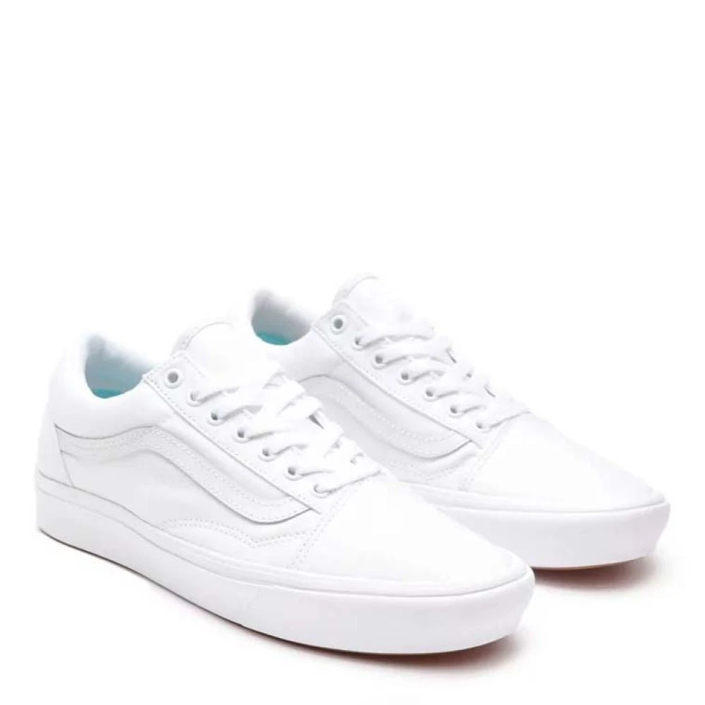 Vans ComfyCush Old Skool In True White 2 Vans ComfyCush Old Skool In True White - Image 2