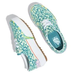 Vans Women's Era Stacked In Wavy Daze Tile Blue -Cheap Shoes Store vn 0a4btoce5 4250 3 1100x