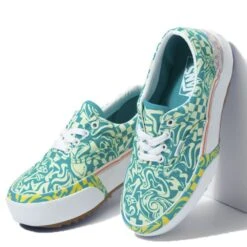 Vans Women's Era Stacked In Wavy Daze Tile Blue -Cheap Shoes Store vn 0a4btoce5 4250 4 1100x