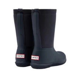 Hunter Women's Original Insulated Roll Top Sherpa Boots In Hunter Navy -Cheap Shoes Store wft2052nre nv 4 1 1100x